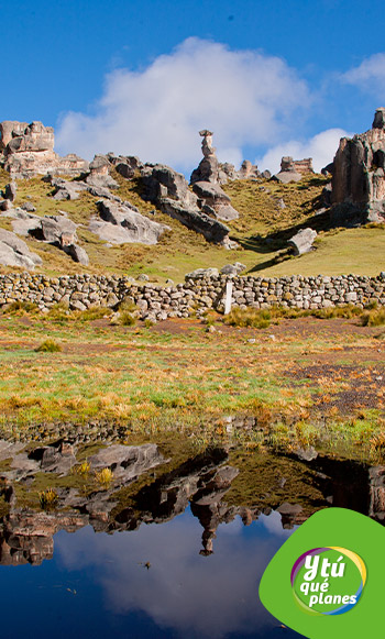 Bosque de piedras del Santuario Natural de Hauyllay.